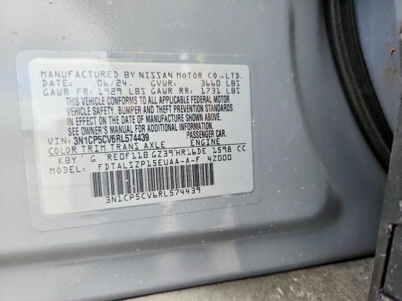 2024 NISSAN KICKS SV 12