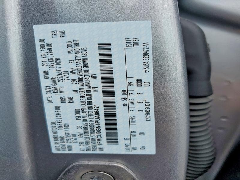 2023 FORD ESCAPE ACTIVE 13