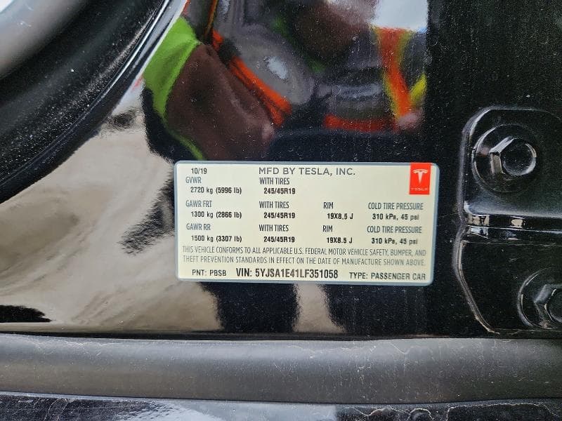 2020 TESLA MODEL S 12