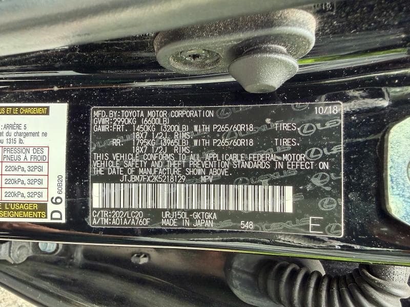 2019 LEXUS GX 460 11
