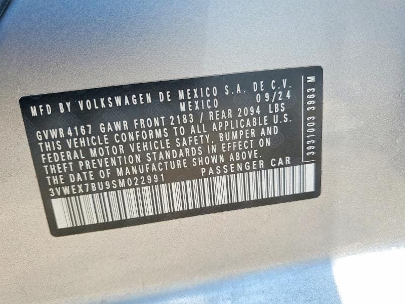 2025 VOLKSWAGEN JETTA SE 13