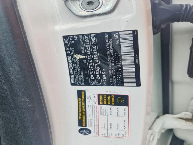 2020 MERCEDES-BENZ GLE 350 4MATIC 350 4MATIC 14
