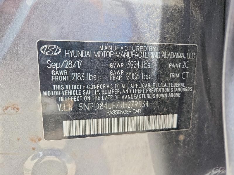 2018 HYUNDAI ELANTRA VALUE EDITION 12