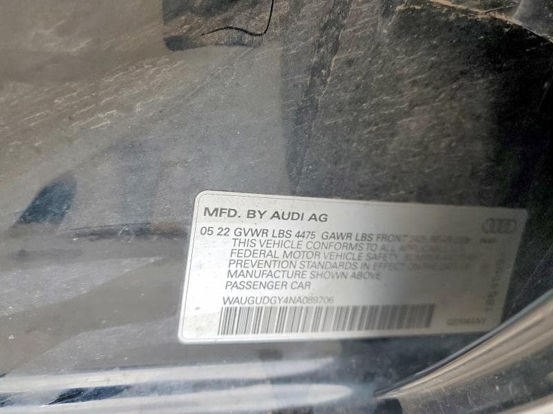 2022 AUDI A3 PREMIUM 12