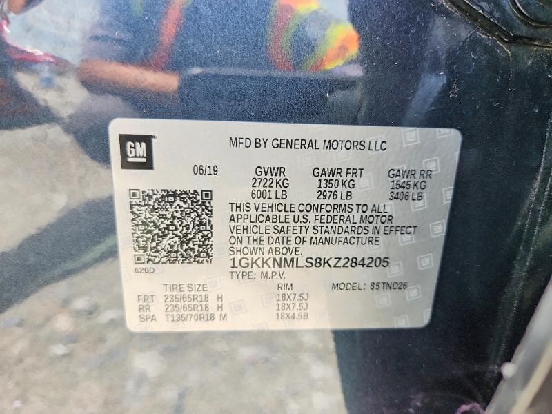 2019 GMC ACADIA SLT-1 SLT-1 13
