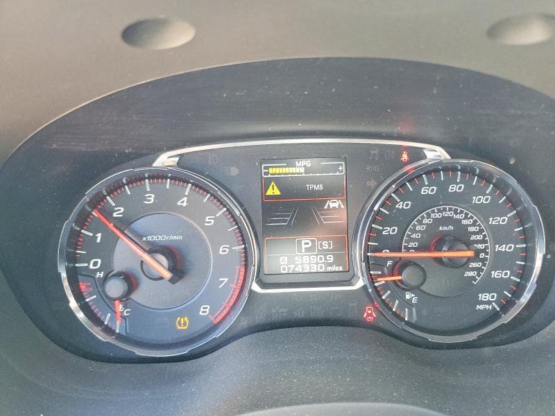 2019 SUBARU WRX PREMIUM 9