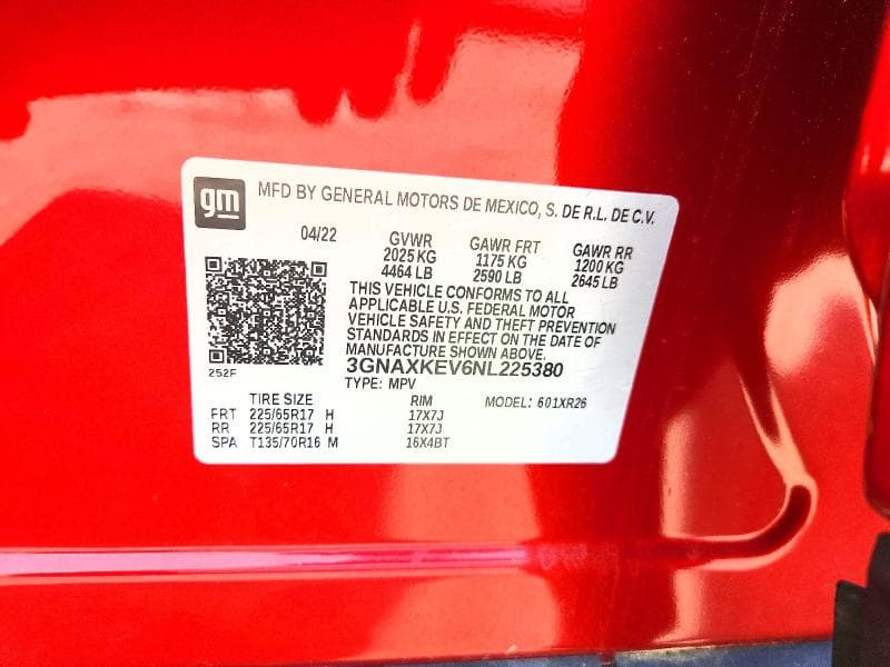 2022 CHEVROLET EQUINOX LT 13