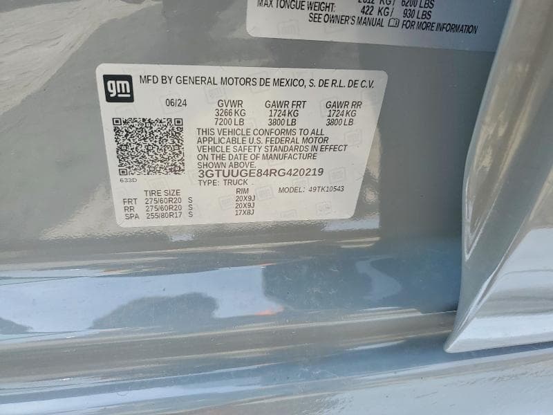 2024 GMC SIERRA K1500 DENALI 12