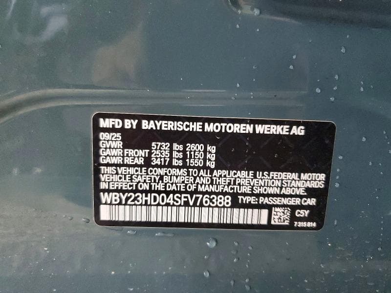 2025 BMW I4 EDRIVE 40 13