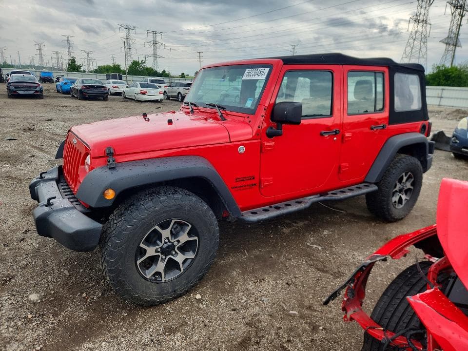 2018 JEEP WRANGLER UNLIMITED SPORT - 1