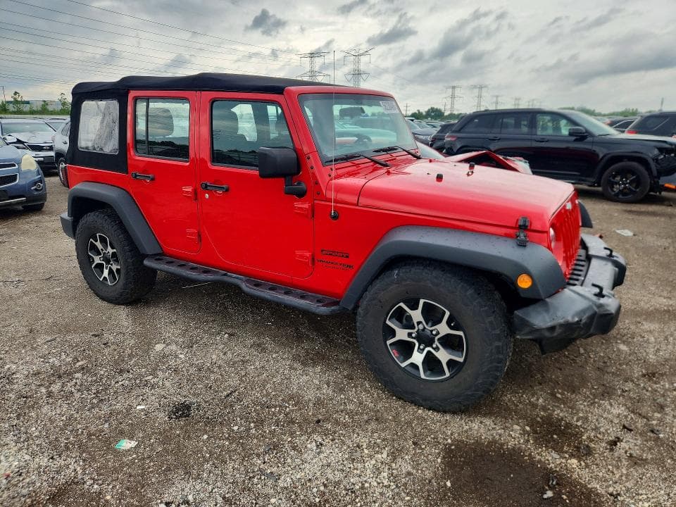 2018 JEEP WRANGLER UNLIMITED SPORT 4