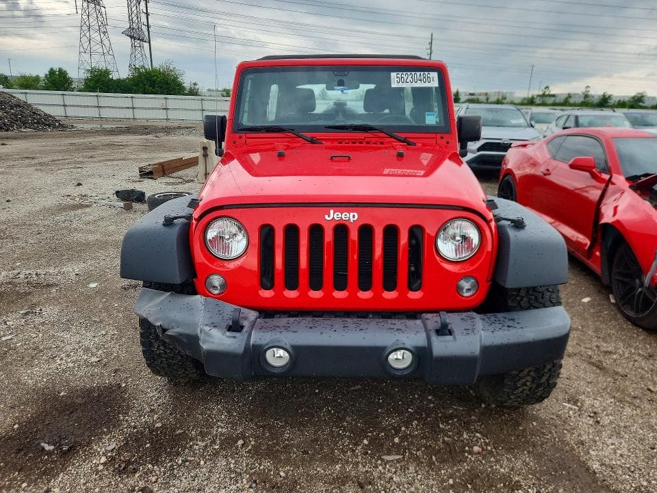 2018 JEEP WRANGLER UNLIMITED SPORT 5