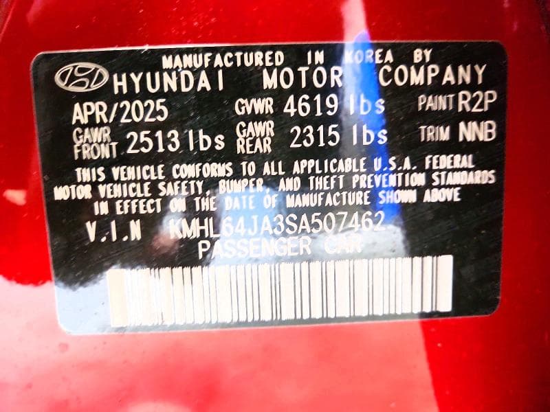 2025 HYUNDAI SONATA SEL 13