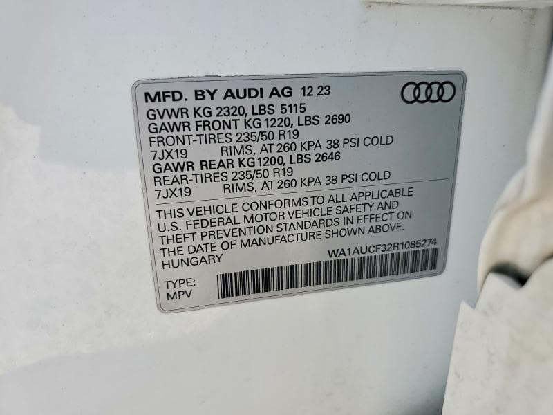 2024 AUDI Q3 PREMIUM 40 PREMIUM 40 14