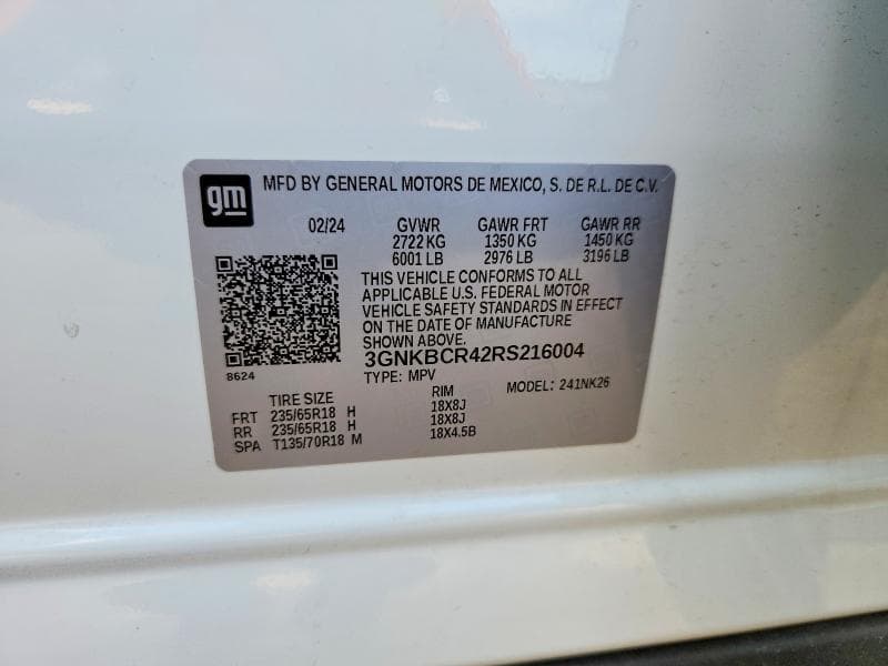 2024 CHEVROLET BLAZER 2LT 13
