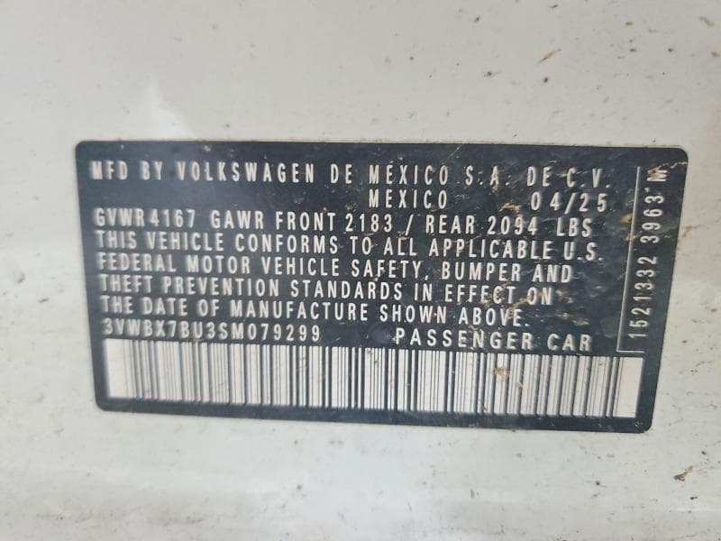 2025 VOLKSWAGEN JETTA SPORT 13