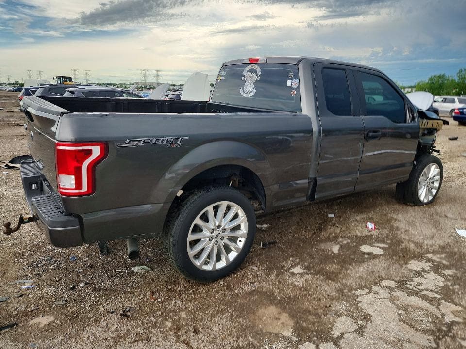 2017 FORD F150 SUPER CAB 3
