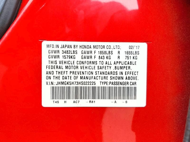 2017 HONDA FIT EX 13