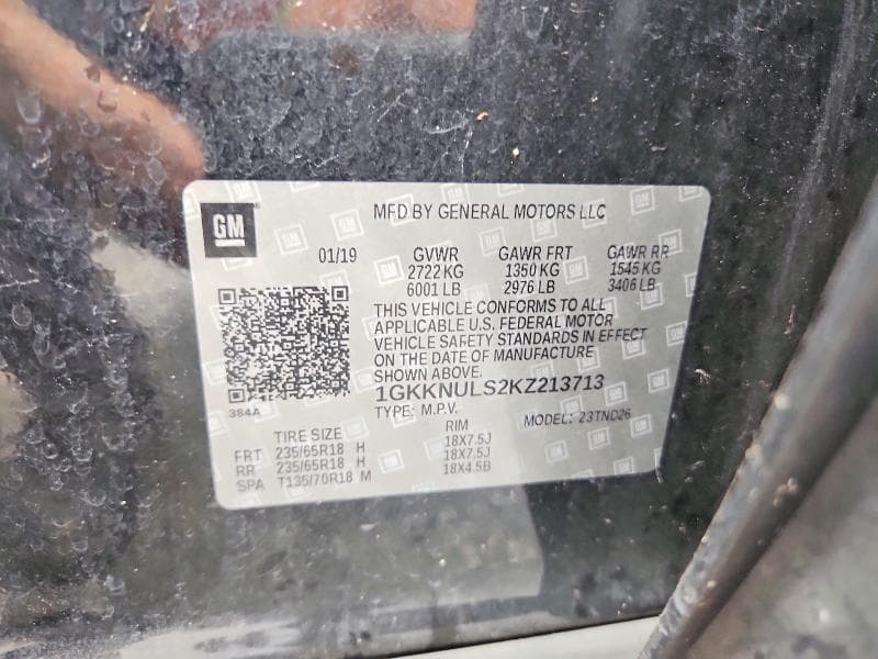 2019 GMC ACADIA SLT-1 13