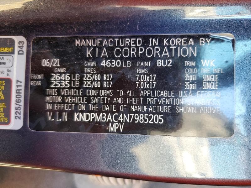 2022 KIA SPORTAGE LX 13
