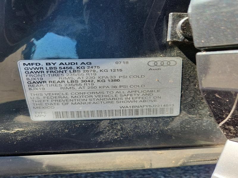 2018 AUDI Q5 PREMIUM PLUS 14
