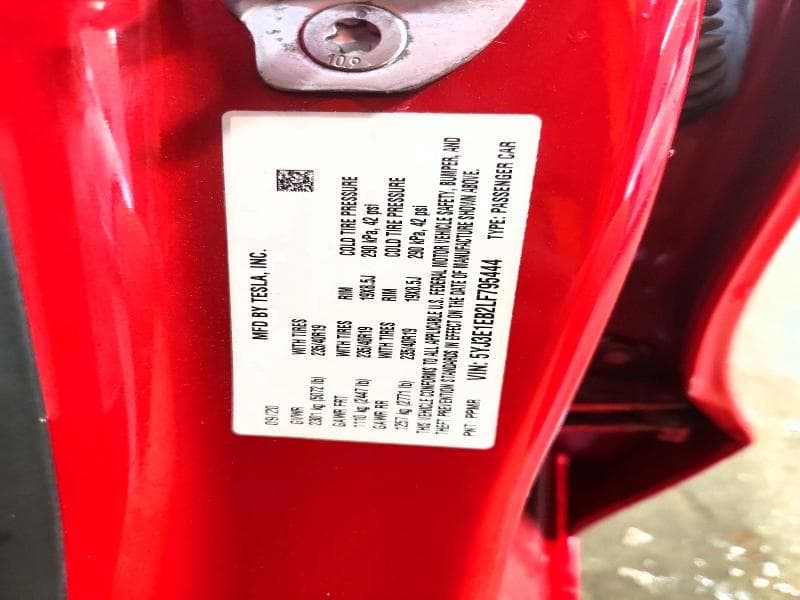2020 TESLA MODEL 3 13