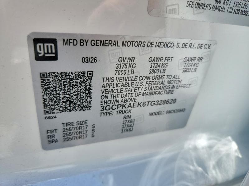 2026 CHEVROLET SILVERADO K1500 13