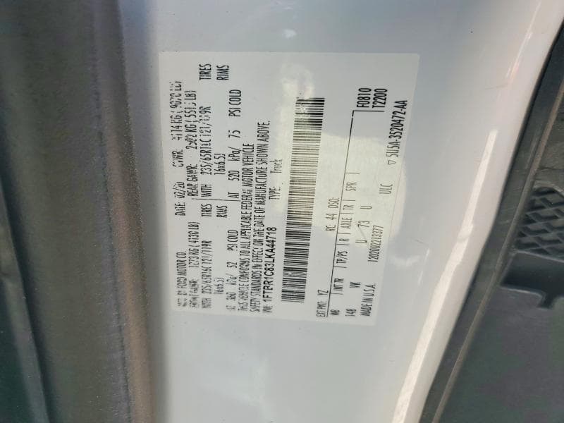 2020 FORD TRANSIT T-250 13