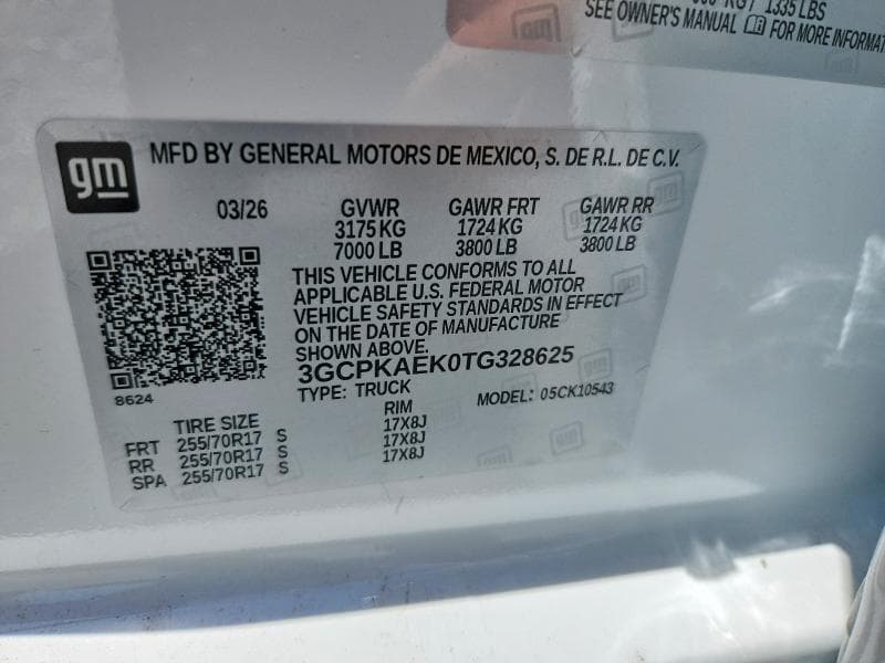 2026 CHEVROLET SILVERADO K1500 13