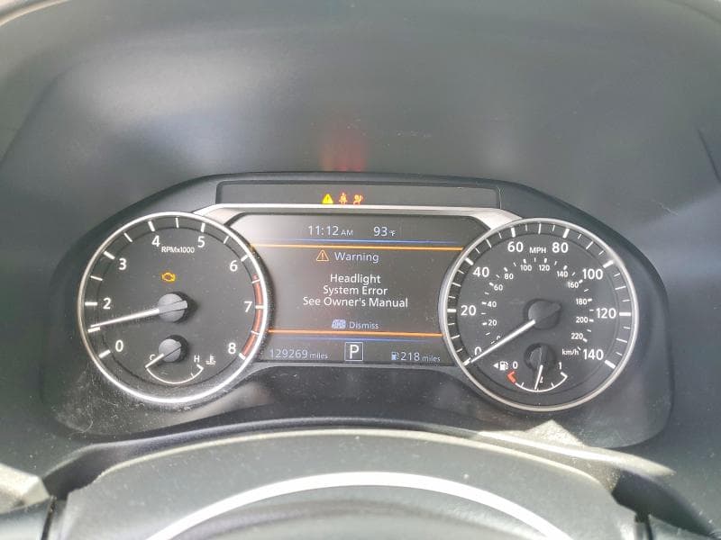 2019 NISSAN ALTIMA SR SR 9