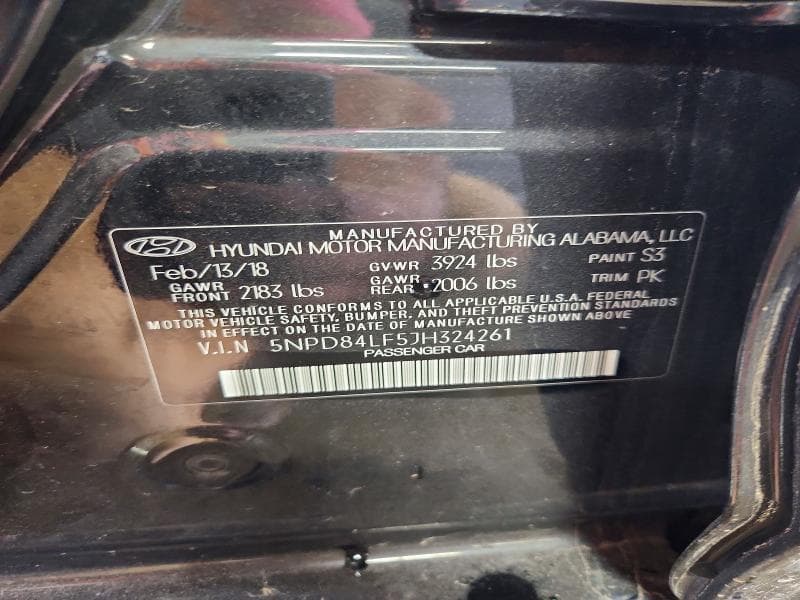 2018 HYUNDAI ELANTRA VALUE EDITION 12