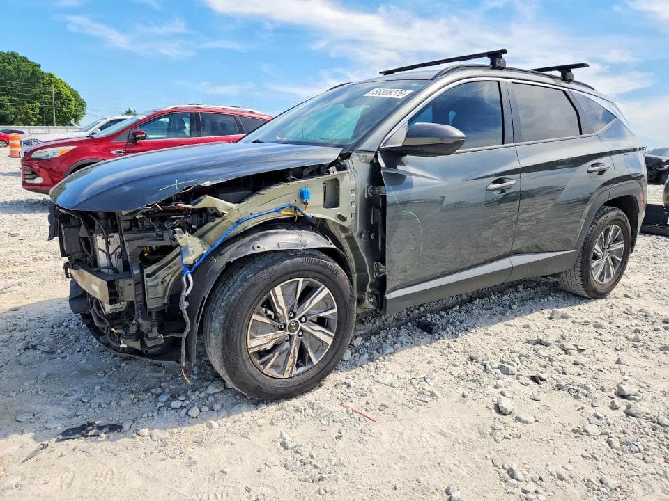 2024 HYUNDAI TUCSON BLUE - 1