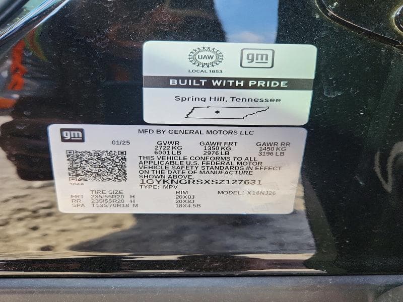 2025 CADILLAC XT5 SPORT SPORT 13