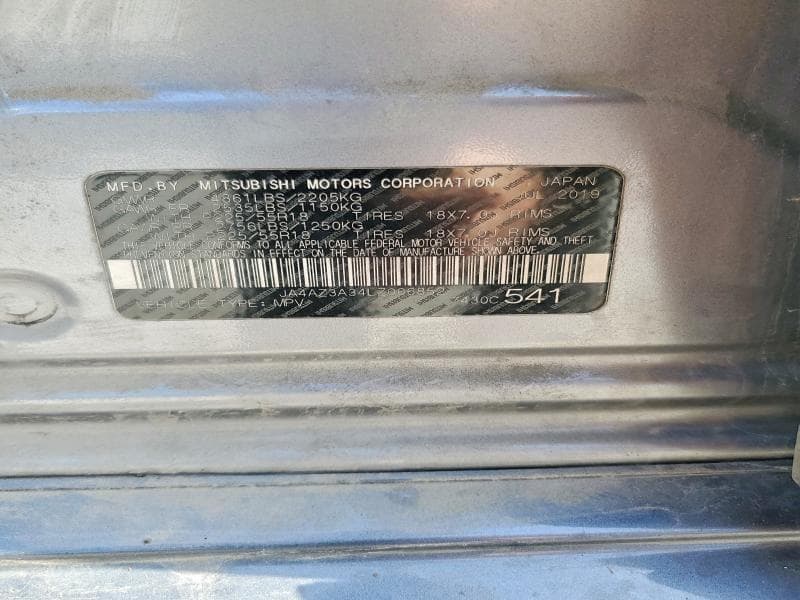 2020 MITSUBISHI OUTLANDER SE 13
