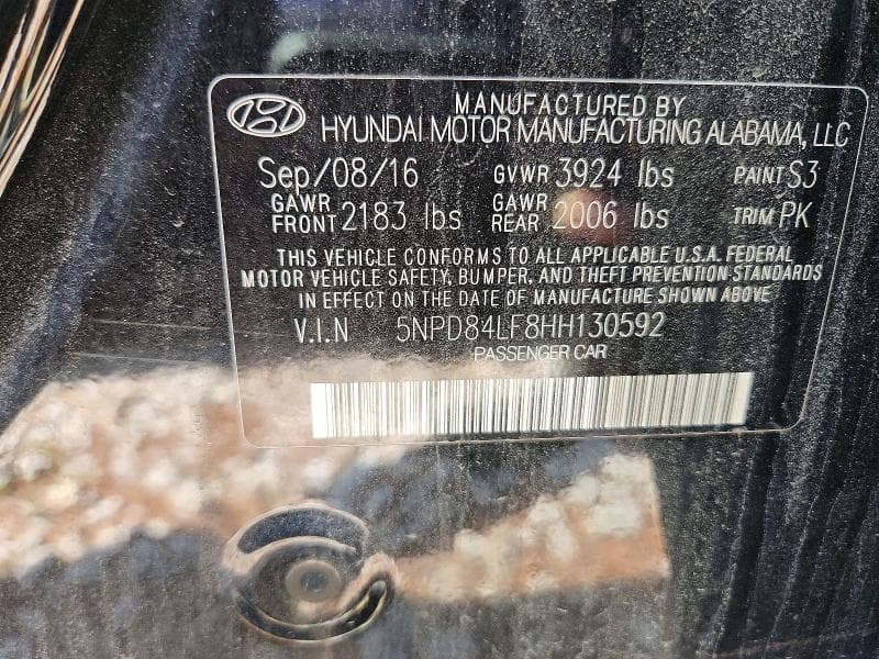 2017 HYUNDAI ELANTRA SE SE 13