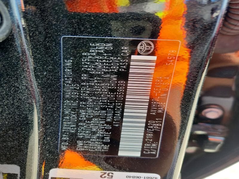 2026 TOYOTA CAMRY SE 12