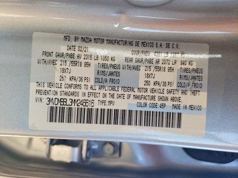 2021 MAZDA CX-30 SELECT 13