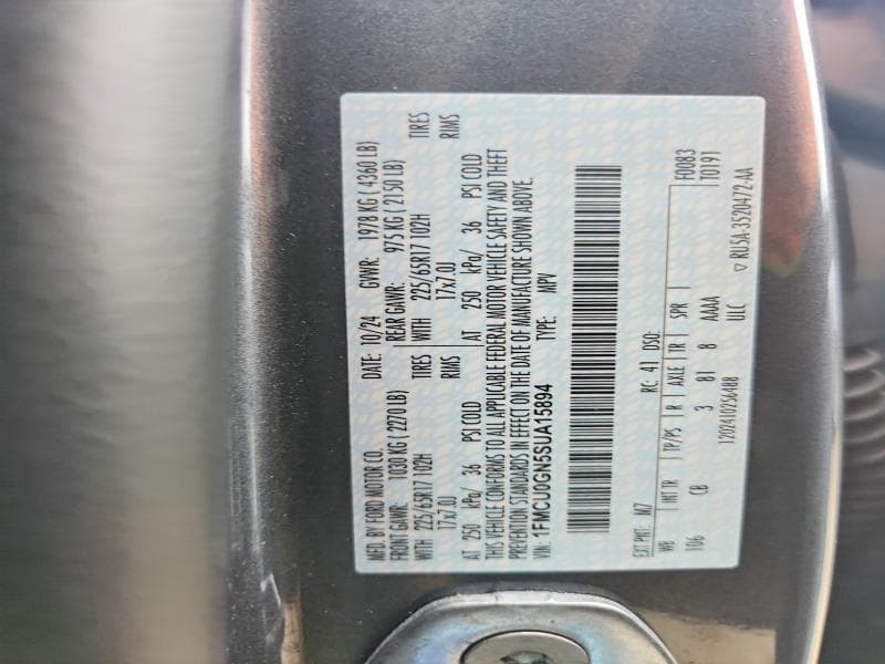 2025 FORD ESCAPE ACTIVE ACTIVE 13