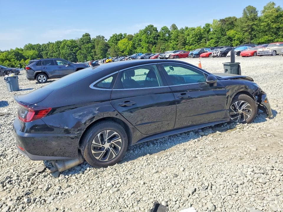 2023 HYUNDAI SONATA HYBRID BLUE 3