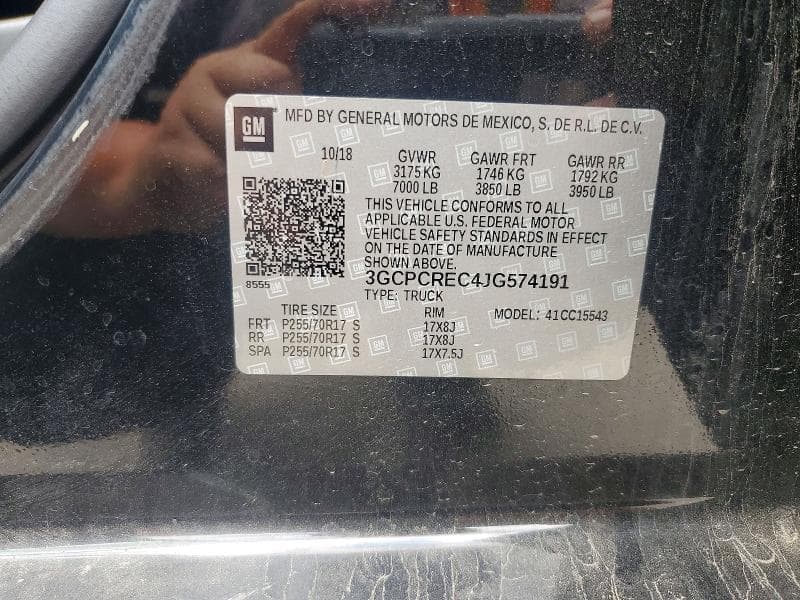 2018 CHEVROLET SILVERADO C1500 LT C1500 LT 13
