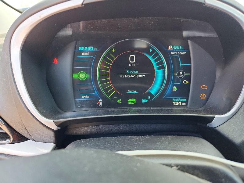 2017 CHEVROLET VOLT LT 9