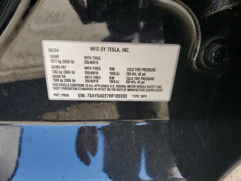 2024 TESLA MODEL Y 13