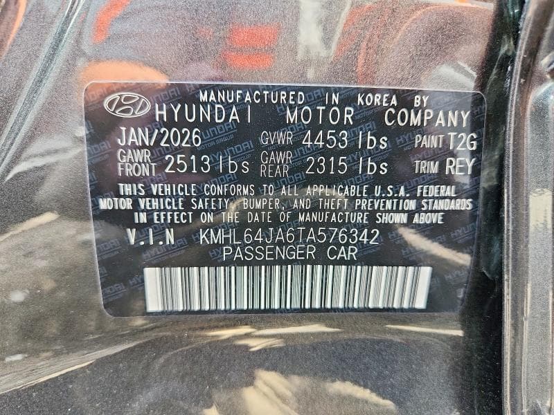 2026 HYUNDAI SONATA SEL SPORT 12