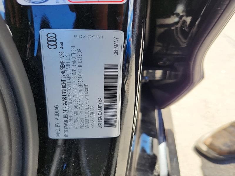 2016 AUDI A6 PRESTIGE 12