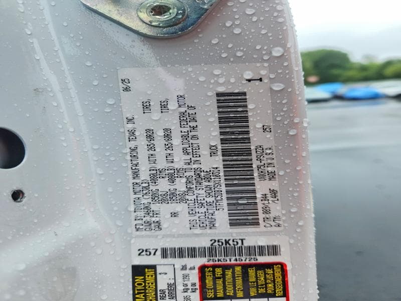 2025 TOYOTA TUNDRA 1794 EDITION HV 1794 EDITION HV 13