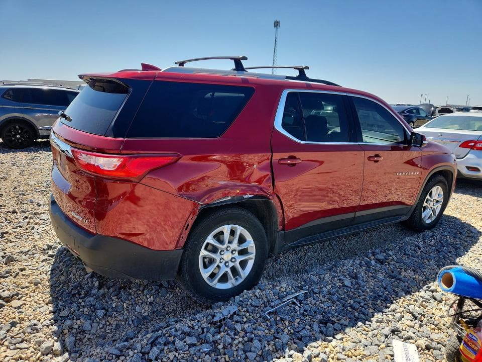 2018 CHEVROLET TRAVERSE LT LT 3