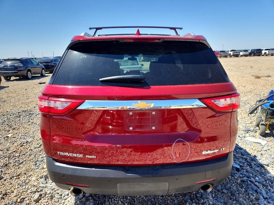 2018 CHEVROLET TRAVERSE LT LT 6