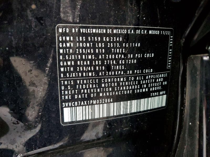 2023 VOLKSWAGEN TIGUAN SE R-LINE BLACK SE R-LINE BLACK 13