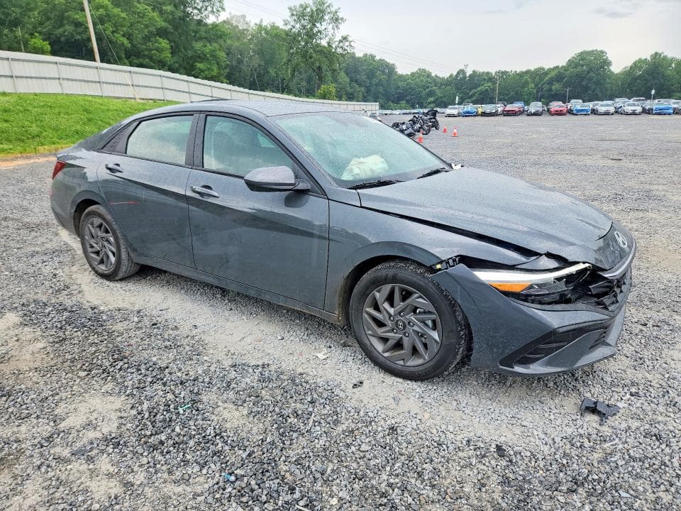 2026 HYUNDAI ELANTRA HYBRID BLUE BLUE 4