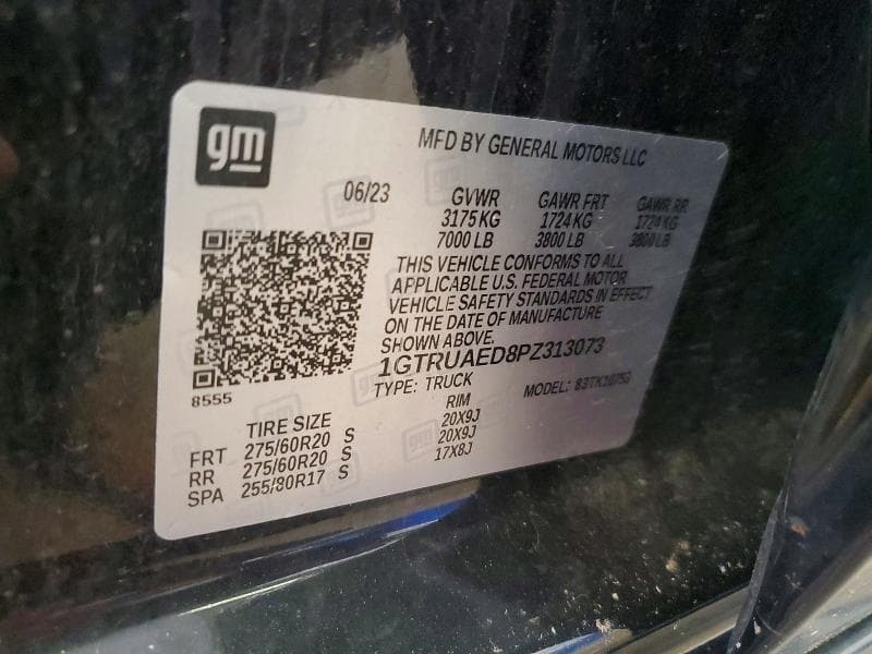 2023 GMC SIERRA K1500 12